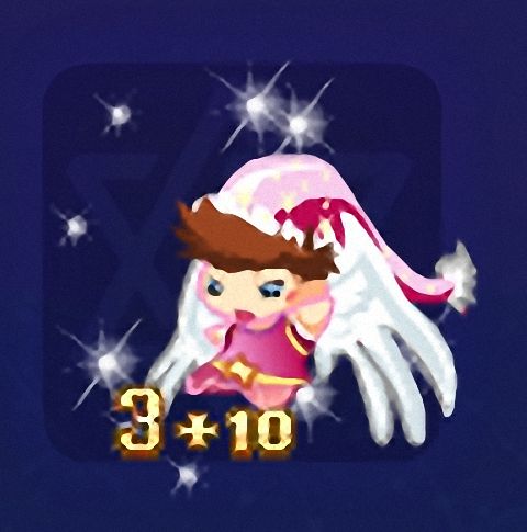 qq游戏宝宝3+10飞天小使展示图